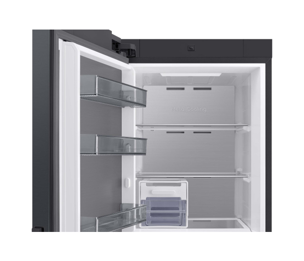 Zamrażarka Samsung RZ80H32HDFEO Twin No Frost 185,8cm 36dB Grafitowa Auto Open 14,8kg/24h Kostkarka AI 323L - 1529114 - zdjęcie 11